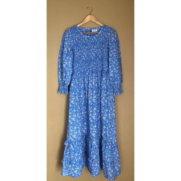 Tuckernuck Blue Floral Dress - Picture 6 of 8